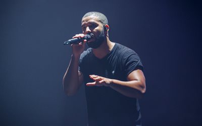 Drake, le rappeur Canadien, chanteur, concert, musicien, Aubrey Drake Graham