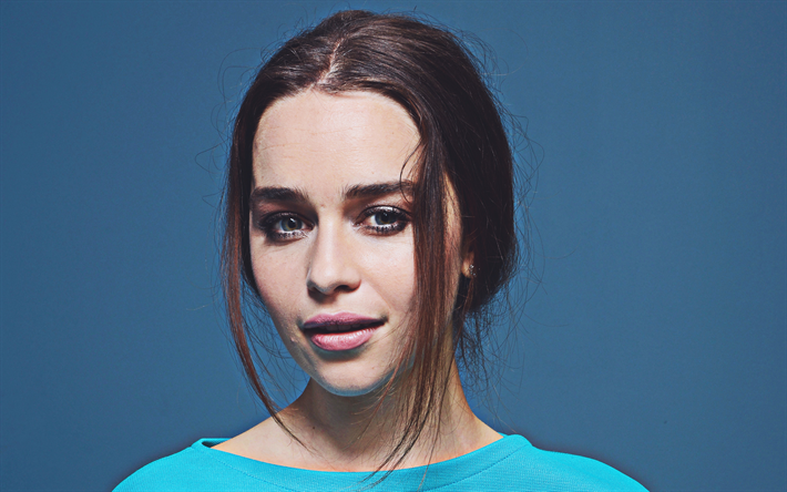 Emilia Clarke, 4k, beauty, 2018, photoshoot, movie stars, british actress, portrait, Hollywood