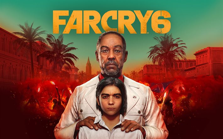 لعبة Far Cry 6, 2021, لَصِيقَة ; مُلْصَق ; مُلْصَقَة ; يافِطَة, المواد الإعلانية, ألعاب جديدة, فار كراي