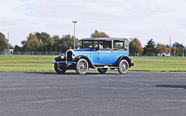 willys-knight modell 70a coupe, 4k, retro-autos, 1927 autos, amerikanische autos, willys-ritter