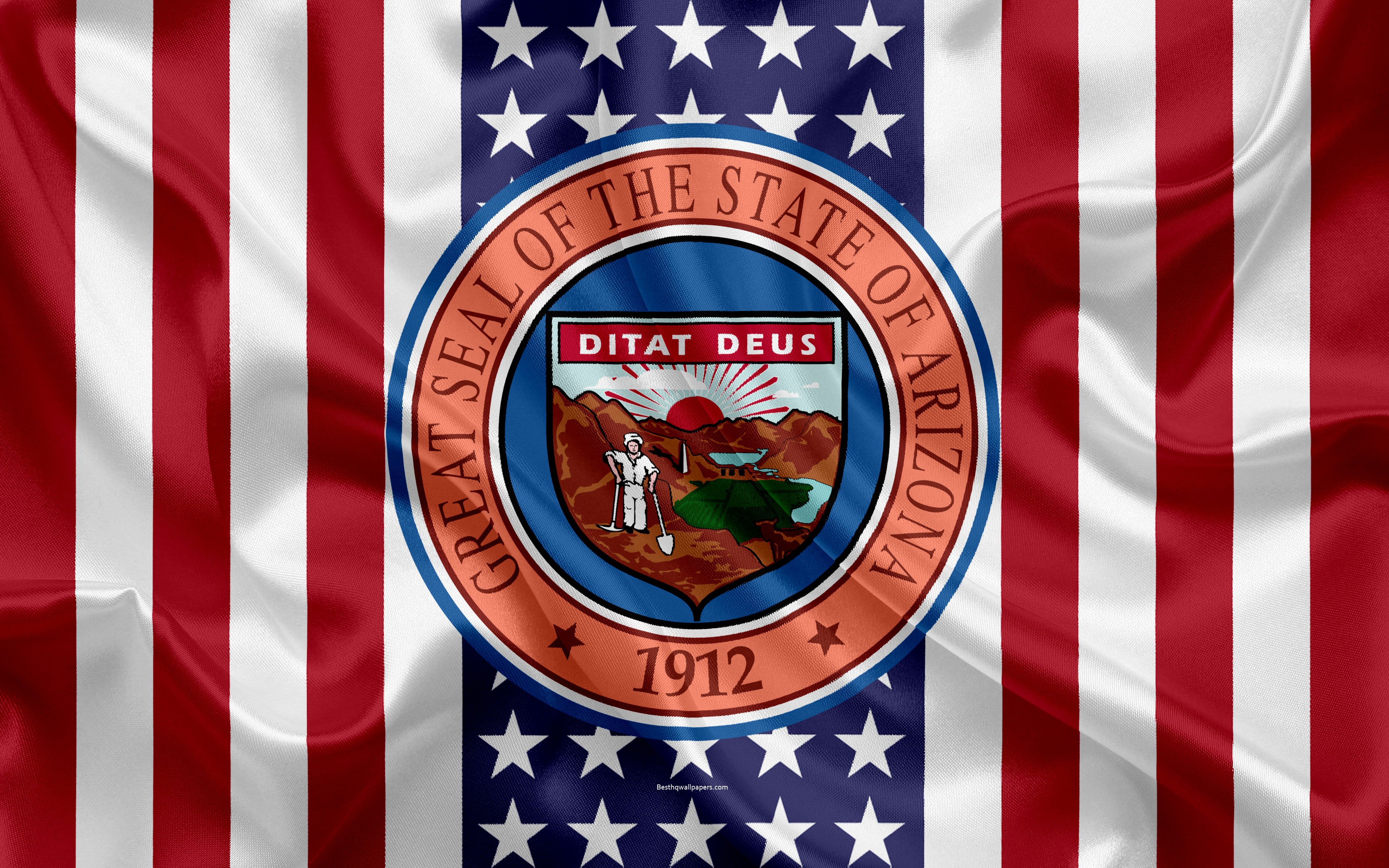 Штат Аризона флаг