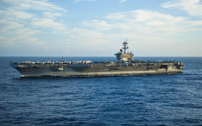 CVN-70, USS Carl Vinson, mar, porta-avi&#245;es, Nimitz de classe, supercarrier, NOS Nawy
