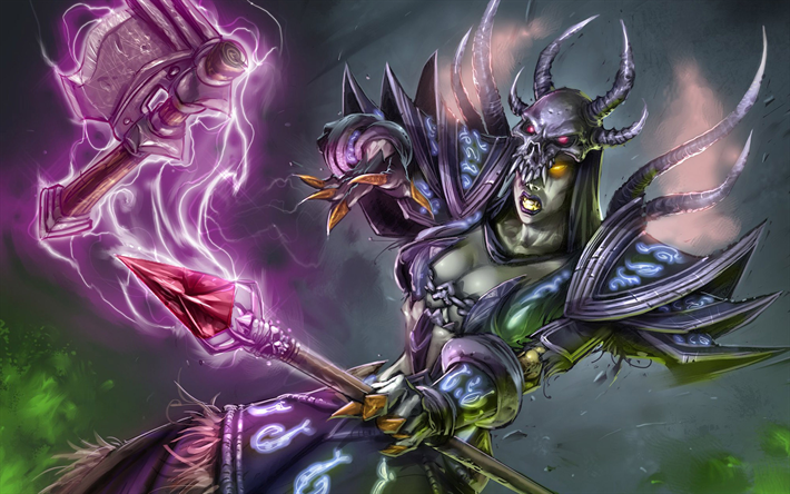 Helena Demonfire, warrior, art, World of Warcraft, WoW