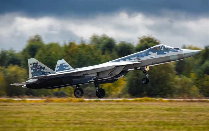 Hans-57, PAK-FA, Ryska jaktplan, 5: e generationen, Ryska Flygvapnet, milit&#228;r luftfart, Ryska Federationen, stridsflygplan