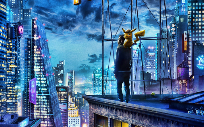 Download Wallpapers Pokemon Detective Pikachu 3d Animation