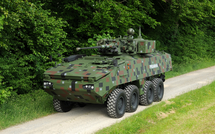 Mowag Piranha, sveitsin panssaroitu ajoneuvo, moderni panssaroituja ajoneuvoja, Sveitsi, General Dynamics