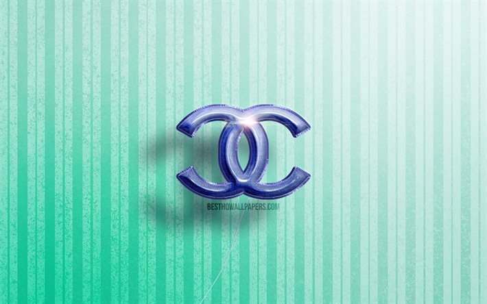 ダウンロード画像 4k シャネルの3dロゴ 青いリアルな風船 ファッションブランド シャネルのロゴ 青い木製の背景 Chanel シャネル フリー のピクチャを無料デスクトップの壁紙