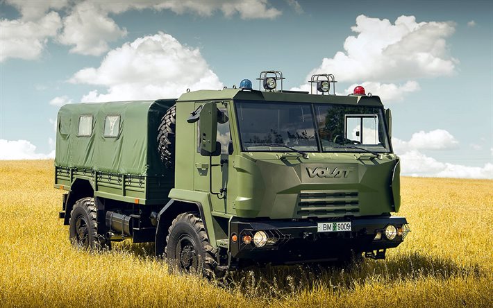MZKT-500200, tout-terrain, camions 2021, camions militaires, LKW, camion vert, MZKT