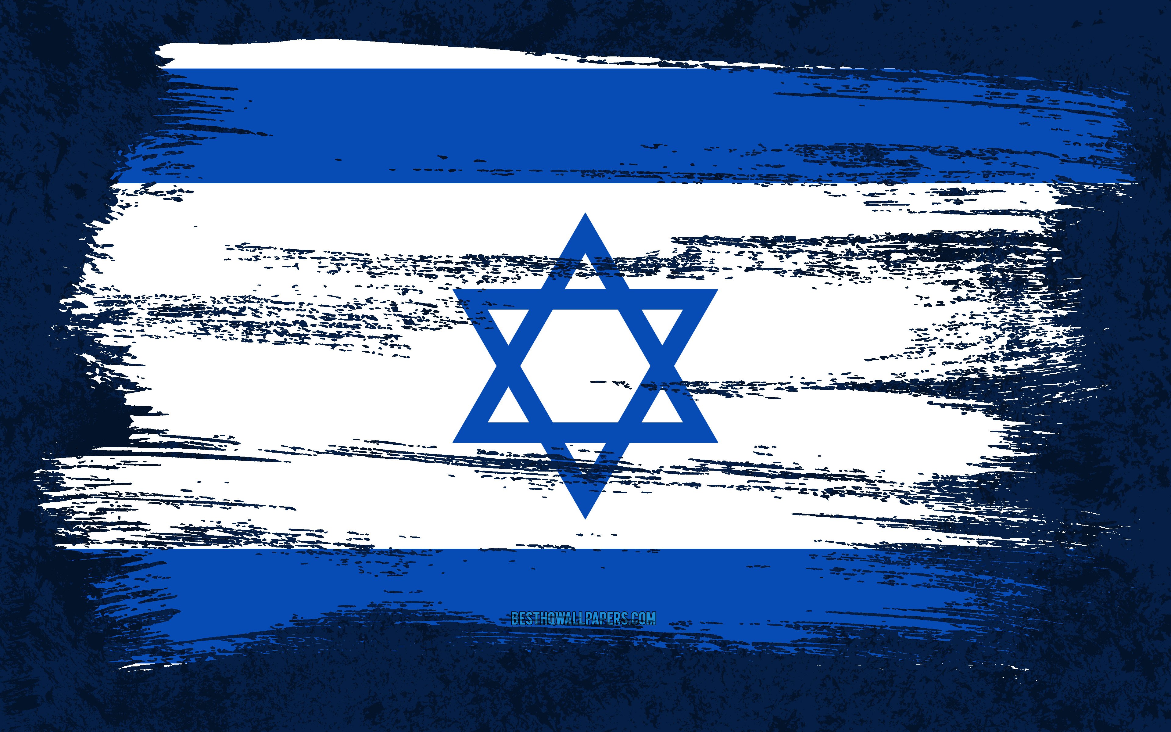 Флаг Израиля обои на рабочий стол