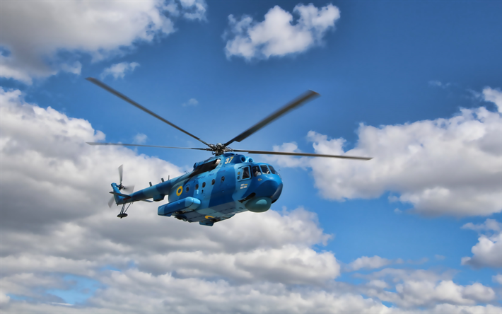 Mi-14, la Brume, les militaires ukrainiens h&#233;licopt&#232;re Mil Mi-14, l&#39;ukrainien de la Force A&#233;rienne, Mil H&#233;licopt&#232;res de l&#39;Arm&#233;e ukrainienne