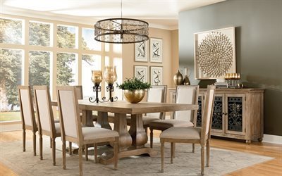 stylish modern interior design, living room, metal chandelier with precious stones, classic style, modern interior