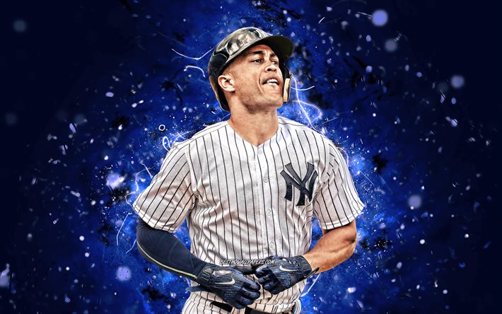 Download wallpapers Giancarlo Stanton, 4k, MLB, New York Yankees ...