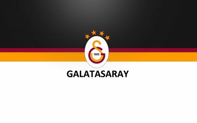 Galatasaray SK, turc, club de football, le logo, l&#39;embl&#232;me, la Turquie, le football, la Super League, Galatasaray