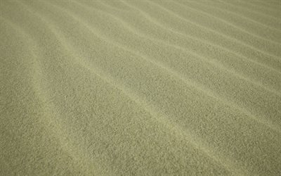 texture des vagues de sable, fond de sable, vagues de sable, dunes, texture du d&#233;sert, texture du sable
