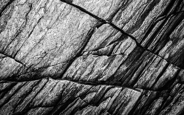 muro di pietra nera, 4k, macro, struttura della roccia naturale, strutture di pietra, pietre nere, sfondi di pietra, sfondo con roccia naturale, sfondi neri