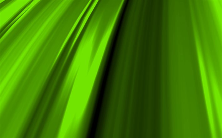 lime 3D waves, 4K, wavy patterns, lime abstract waves, lime wavy backgrounds, 3D waves, background with waves, lime backgrounds, waves textures