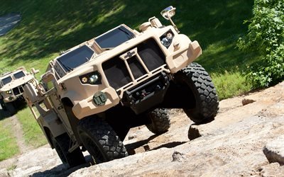 Oshkosh L-ATV, American Army All-terrain vehicle, armored car, US Army, JLTV, Mine-Resistant Ambush Protected