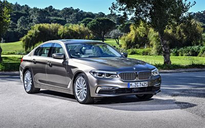 BMW 5 -, 2017, Sedan, Liiketoiminnan sedan, 520d, BMW G30, Saksan autoja