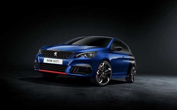 Peugeot 308 GTi, 2018, Tuning 308, French cars, Peugeot