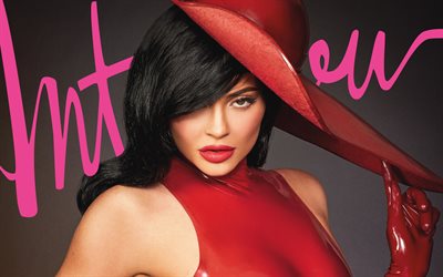 Kylie Jenner, 2019, Entrevista de la Revista de la sesi&#243;n de fotos, american celebridad, la belleza, la actriz estadounidense, Kylie Jenner sesi&#243;n de fotos
