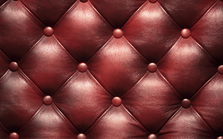 burgundy leather upholstery, 4k, tufted burgundy upholstery, burgundy leather, macro, burgundy leather background, leather textures, burgundy backgrounds