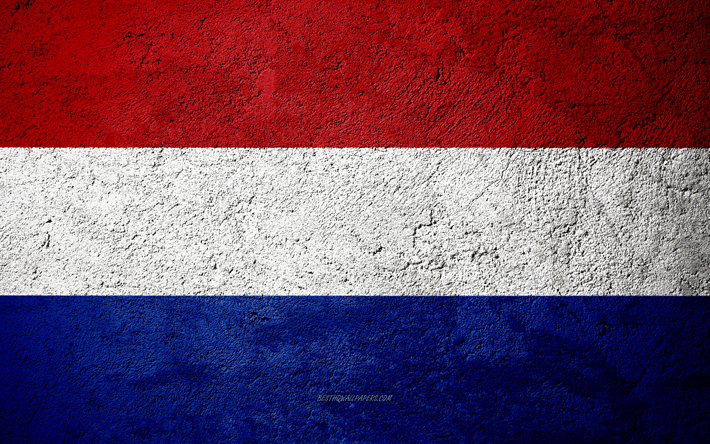 ダウンロード画像 旗のオランダ コンクリートの質感 石背景 オランダ国旗を 欧州 オランダ 旗石 フリー のピクチャを無料デスクトップの壁紙