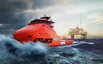 Havyard 832 MPV, sea, multifunctional vessel, drilling platform, Cemre Shipyard
