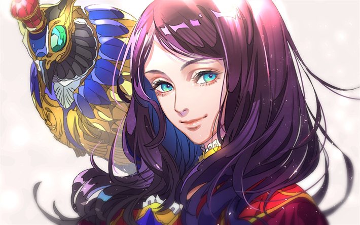 Leonardo da Vinci, portrait, Fate Grand Order, manga, TYPE-MOON, Fate Series