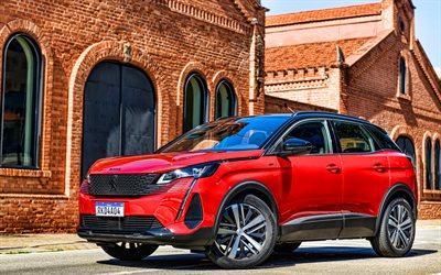 Peugeot 3008 GT Latam, 4k, crossovers, 2021 cars, HDR, 2021 Peugeot 3008 GT, french cars, Peugeot