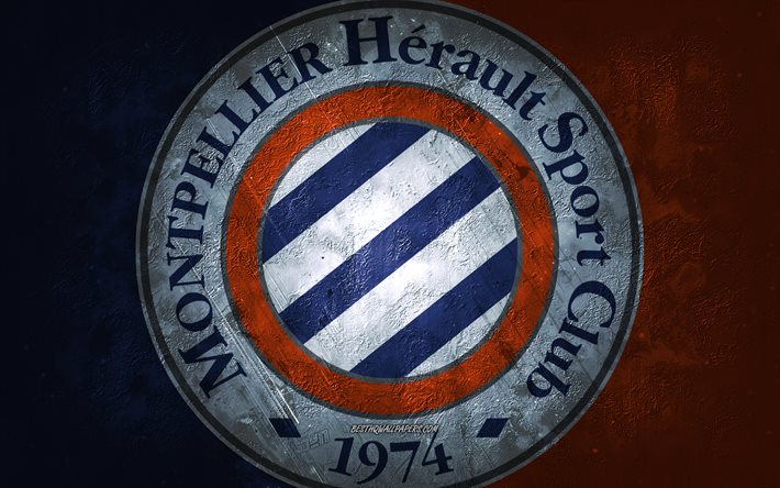 ダウンロード画像 モンペリエhsc フランスのサッカーチーム 青オレンジ色の背景 モンペリエhscロゴ グランジアート リーグ アン フランス フットボール モンペリエhscエンブレム フリー のピクチャを無料デスクトップの壁紙
