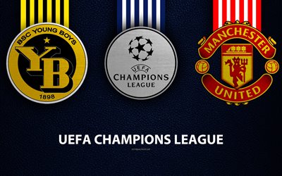 Download wallpapers BSC Young Boys vs Manchester United, 4k, leather ...