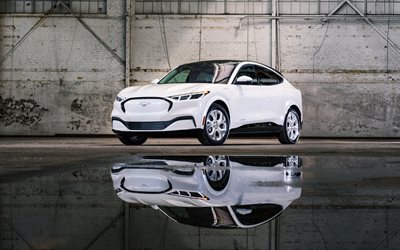 フォードマスタングマッハ-E, 4k, SUV, 2022台, チューニング, キッズ電気自動車, 2022年フォードマスタングマッハ-E, アメリカ車, フォード