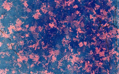 texture grunge rose bleu, texture des &#233;claboussures de peinture, texture des &#233;claboussures roses bleues, fond grunge, fond rose bleu