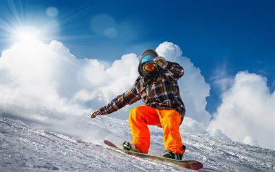snowboard, vintersport, vinter, sn&#246;, extrem sport