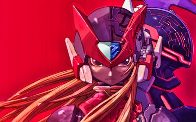 Omega, Rockman Zero, manga, Megaman Zero, MMKB, artwork, Mega Man Zero