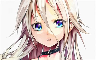 Ia, manga, artwork, Vocaloid, girl with pink hair, Vocaloid characters, Ia Vocaloid