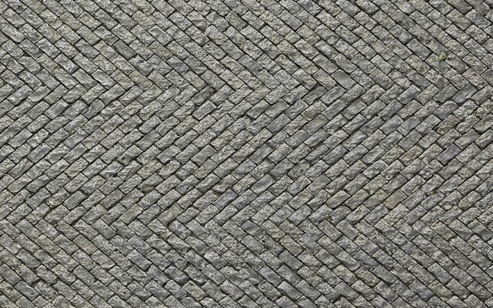 pavers textura, cinza pedras de pavimenta&#231;&#227;o textura, Espinha De Peixe Pavimenta&#231;&#227;o Textura, pedra cinza de fundo