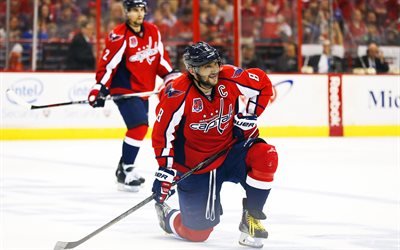 Alexander Ovechkin, Russian hockey player, Washington Capitals, Hockey League, NHL, hockey