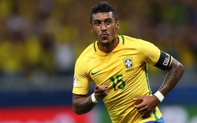 Paulinho, Brazilian National Team, soccer, footballers, football