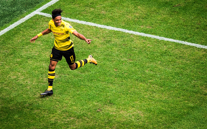 Aubameyang, goal, Borussia Dortmund, Bundesliga, BAYERN, football, soccer, Pierre-Emerick Aubameyang