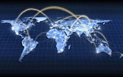 Dünya haritası, ağ kavramları, sosyal ağ kavramları, 3d dünya haritası, Dünya haritası Teknolojisi, Internet kavramları, ağ, dünya haritası kavram