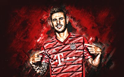 Lucas Hernandez, Bayern M&#252;nih, portre, Fransız futbolcu, Bundesliga, Almanya, futbol