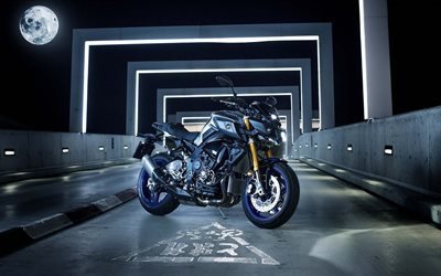 Yamaha MT-SP 10, 2017, motos de corrida, preto Yamaha