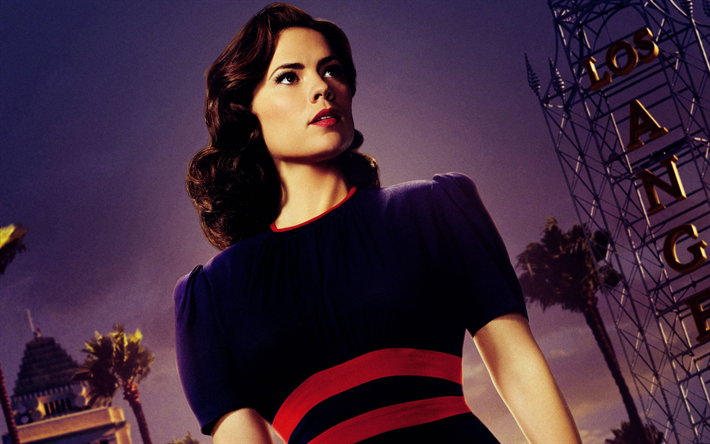 Agent Carter, 2017, TV-serier, Hayley Atwell, Peggy Carter, S&#228;song 3, Amerikansk tv-serie