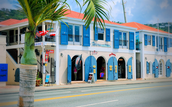 Charlotte Amalie, les rues, les &#206;les Vierges des &#233;tats-unis, le tourisme, les voyages
