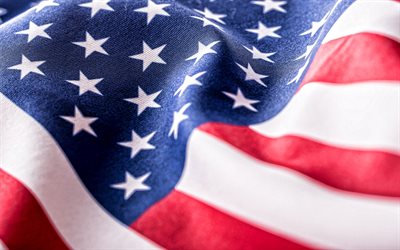 Lippu USA, Amerikan lippu, silkki lippu, silkki kangasta, USA lippu, t&#228;hti&#228; YHDYSVALTAIN lippu