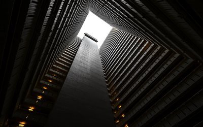arranha-c&#233;us, edif&#237;cios altos, Hong Kong