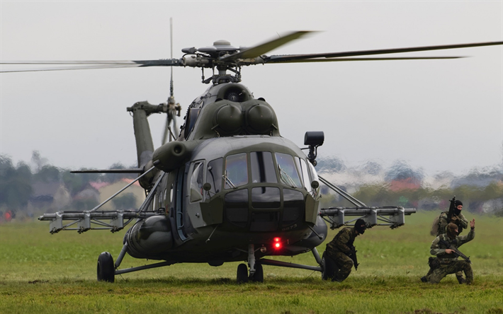 Mil Mi-17 askeri nakliye helikopteri, Rus helikopterleri, Rus Hava Kuvvetleri