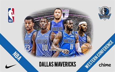 Dallas Mavericks, &#233;quipe am&#233;ricaine de basket-ball, NBA, &#201;tats-Unis, basket-ball, American Airlines Center, logo des Dallas Mavericks, Joshua Richardson