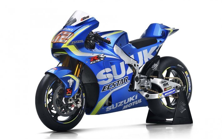 suzuki gsx-r 1000, 2017, ecstar suzuki-motogp -, superbike